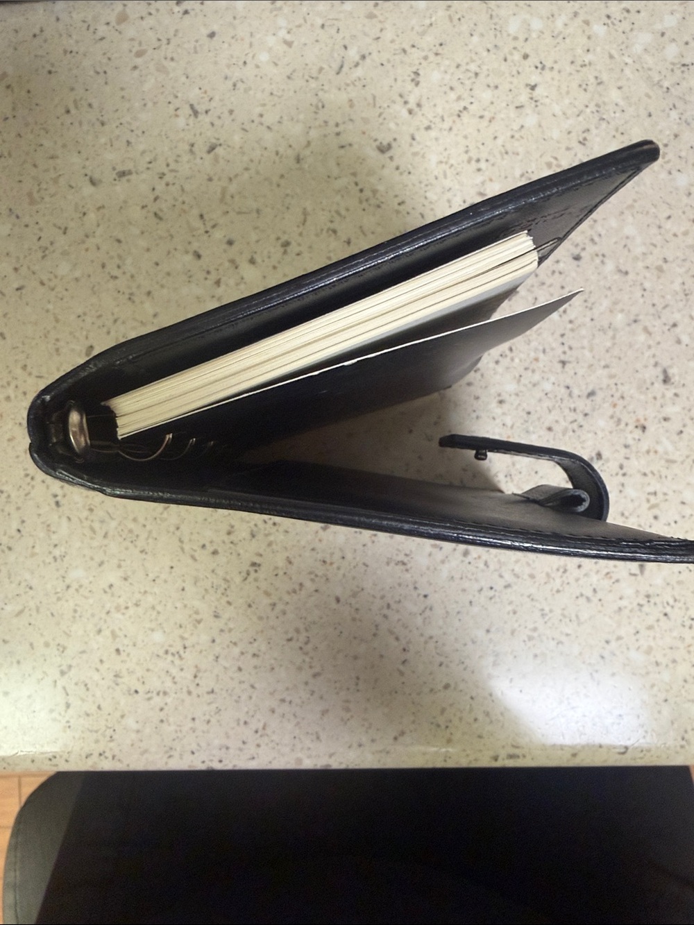 Gucci Black Leather Organizer Wallet with Snap Tab - Picture 7 of 7